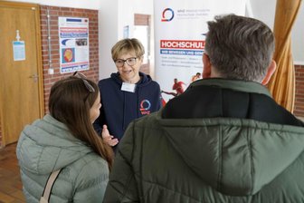 Zwickau: Zahlreiche Interessierte beim Hochschulinformationstag - Interessierte informierten sich beim Infotag an der Westsächsischen Hochschule Zwickau.