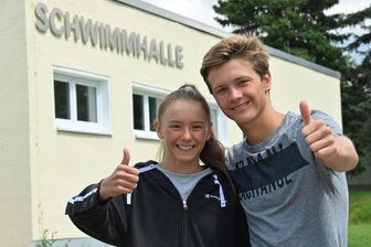 Zwickauer Geschwister teilen ihre sportliche Leidenschaft - Sie trainieren gemeinsam in Chemnitz und sind als Geschwister ein Herz und eine Seele: Jenny und Jeremy Kunz vom SV Zwickau 04. 