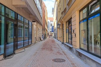Zwickauer Innenstadt: Mariengäßchen ist ab dem Wochenende wieder begehbar - Das Mariengäßchen ist ab dem Wochenende wieder begehbar.