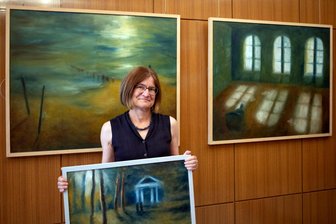 Zwickauer Künstlerin zeigt Werke unter dem Titel „Aufbrüche“ - Michaela List stellt ab Mittwoch in der Kleinen Galerie im Theater Crimmitschau aus.