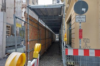 Zwickauer Mariengäßchen ist wieder geöffnet - Schnell Richtung Arcaden: Durch das geöffnete Mariengäßchen ist das von der Hauptstraße aus wieder möglich.