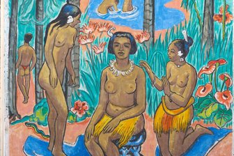 Zwickauer Max-Pechstein-Museum erhält Schenkung - Das Pechstein-Werk "Drei Palauerinnen nach dem Bad" von 1949 wird am 7. November dem Max-Pechstein-Museum in Zwickau übergeben.