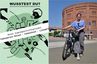 Zwickauer mit dem Fahrrad auf den Spuren des Todesmarsches von 1945 - Annemarie Kelpe vom Verein Alter Gasometer sucht Jugendliche für ein neues Geschichtsprojekt.
