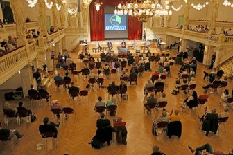 Zwickauer Wahlforum: Zu diesen Themen bezogen die OB-Kandidaten Stellung - Gut 220 Zuschauer verfolgten die Veranstaltung im Konzert- und Ballhaus "Neue Welt".