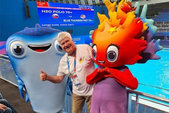 Zwickauer Wasserball-Senior ist nach der WM auch bei der Europameisterschaft dabei - Im Frühjahr war Werner Beuschel (SV Zwickau 04) bei der Masters-WM der Wasserballer in Doha. Jetzt geht es zur EM.