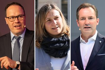 Zwickaus OB Arndt trifft sich mit VW-Markenchef Schäfer: Was wurde besprochen? - Haben über die Zukunft des Zwickauer VW-Werks gesprochen: Dirk Panter, Constance Arndt und Thomas Schäfer (von links).