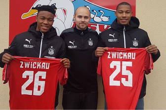 Zwillinge spielen für den FSV Zwickau - Die Zwillinge Cameron und Coby McGregor werden fortan für den FSV Zwickau spielen.
