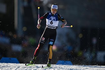 Zwischen Aufregung und Ausrufezeichen: Klingenthaler Trio mischt beim Weltcup der Skilangläufer sehr ordentlich mit - Saskia Nürnberger wird ihren ersten Auftritt beim Weltcup nicht so schnell vergessen.
