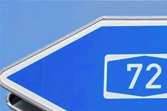 Zwischen Chemnitz und Limbach-Oberfrohna werden Leitplanken ausgetauscht - Auf der Autobahn 72 in Chemnitz wird in beide Fahrtrichtungen gebaut.