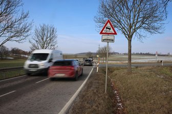 Zwischen Crimmitschau und Zwickau: Hier kracht es in der Region am häufigsten - An dieser Einmündung an der Dänkritzer Landstraße hat es in letzten fünf Jahren 41-mal gekracht.