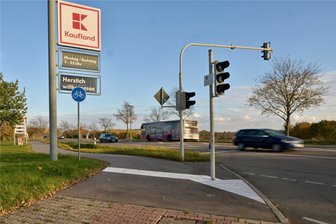 Zwischen Hoffnung und Resignation: Wann kommt der Radweg zwischen Zwickau und Mülsen? - Wie und wann geht der Radweg am Kaufland weiter? Das vermag derzeit niemand zu sagen.