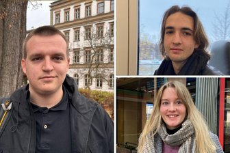 Zwischen Tourismusglanz und Alltag: Wie viel Chemnitz 2025 ist angekommen? - Haben eine Meinung zur Kulturhauptstadt: Nick (l.), Jonathan Müller (r. oben) und Caroline Wauer.