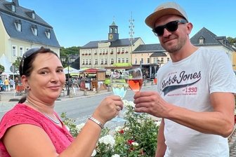 Zwönitz erlebt Weinfest-Premiere - 