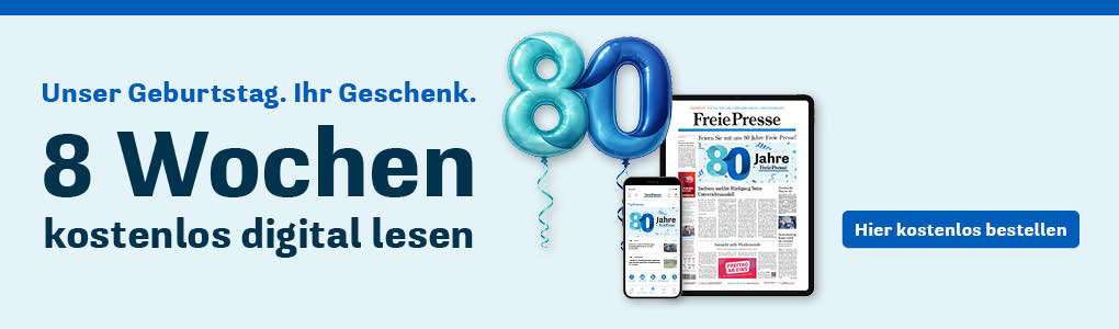 Jetzt die Freie Presse testen.